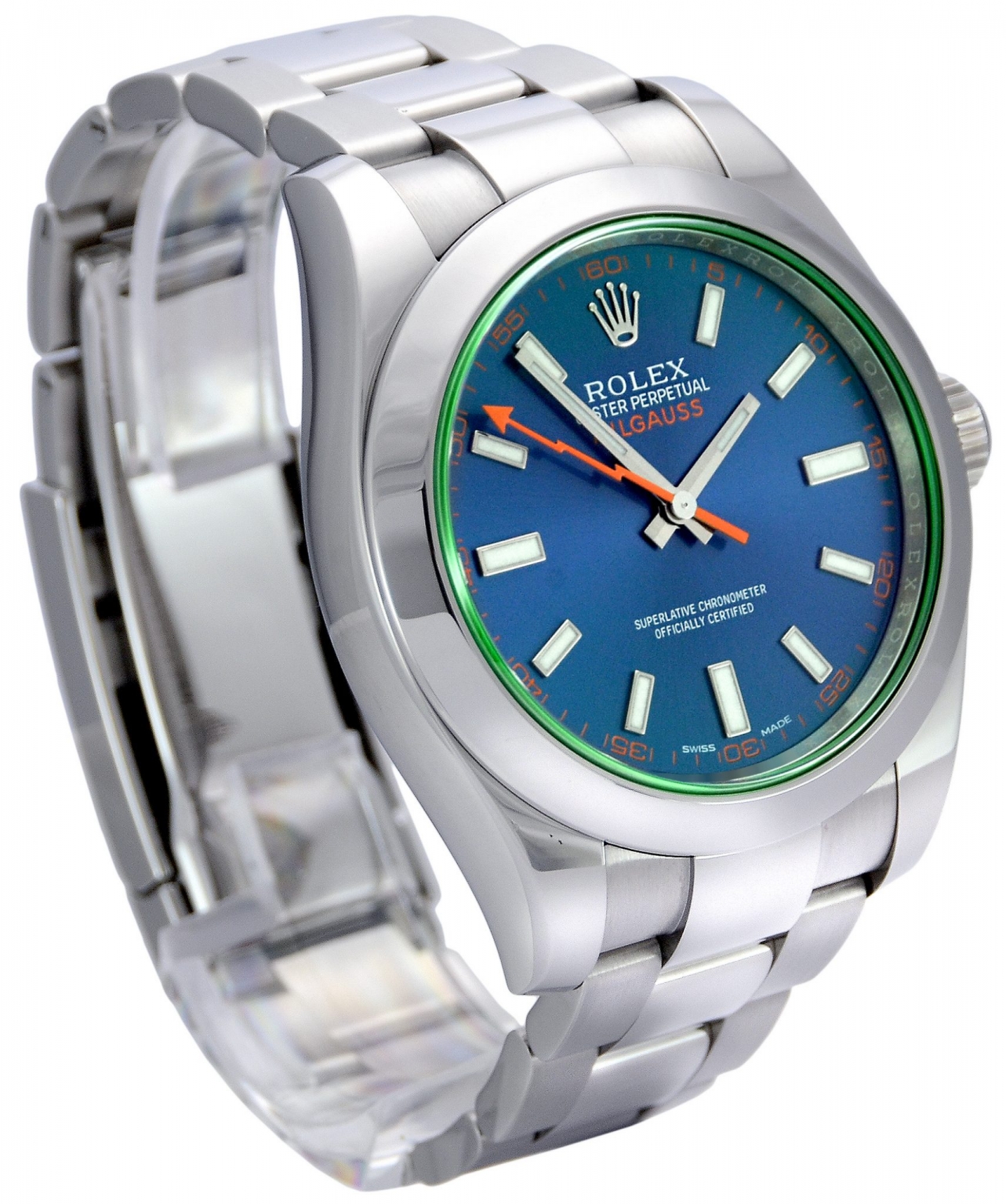 Buy PreOwned Rolex Milgauss 116400GV • 2016 • Complete