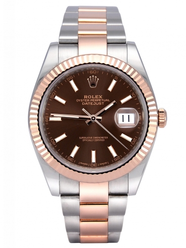 Front view of Rolex Datejust II 126331