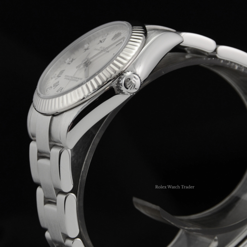 Rolex Oyster Perpetual 177234 SERVICED BY ROLEX 31mm Diamond Dot