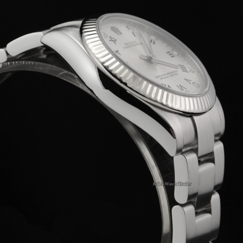 Rolex Oyster Perpetual 177234 SERVICED BY ROLEX 31mm Diamond Dot