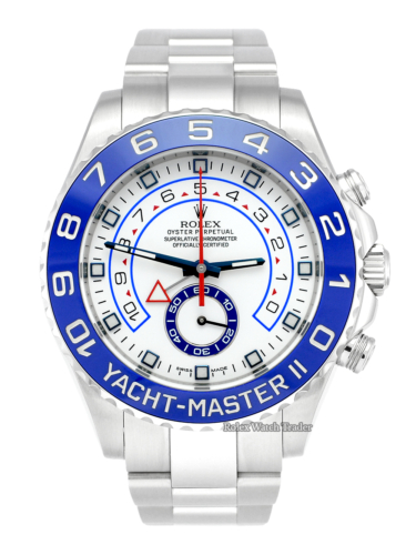 Rolex Yacht-Master II 116680 Blue Bezel Stainless Steel