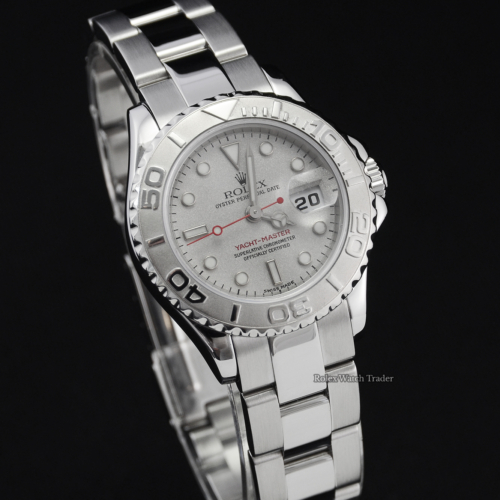 Rolex Yacht-Master 169622 Silver 29mm P-Serial Buy Pre-Owned For Sale