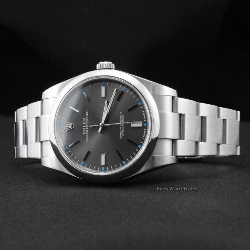 Rolex Oyster Perpetual 114300 39mm Rhodium Dial