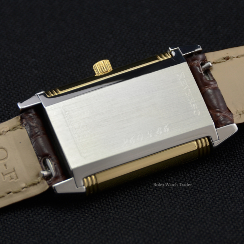 Jaeger-LeCoultre Reverso 260.5.86 Silver & White Dial Steel Gold