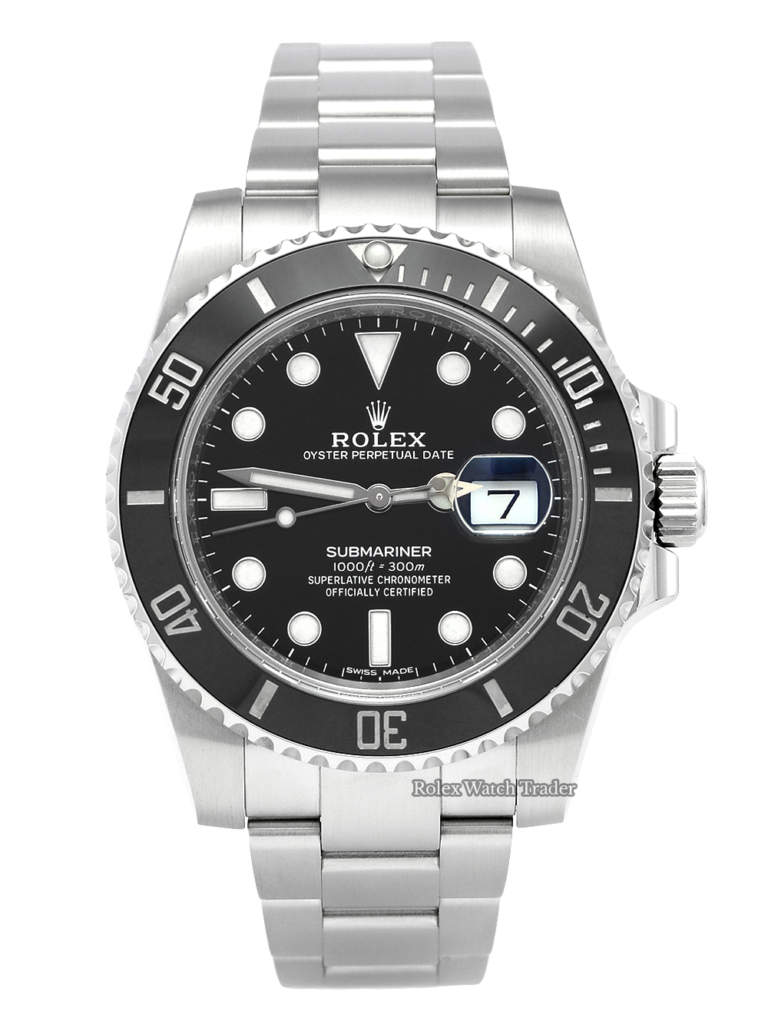 Rolex Submariner Date 116610LN Black Box & Papers Late 2018 For Sale Second Hand UK