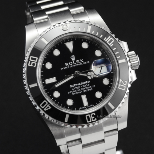 Rolex Submariner Date 116610LN Black Box & Papers Late 2018 For Sale Second Hand UK
