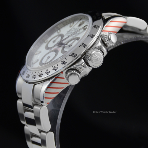 Rolex Daytona 116520 SERVICED BY ROLEX Unworn Stainless Steel White Dial
