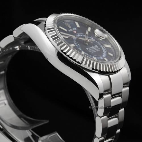 Rolex Sky-Dweller 326934 Blue Dial 2020 August New Style Card For Sale Available Instantly