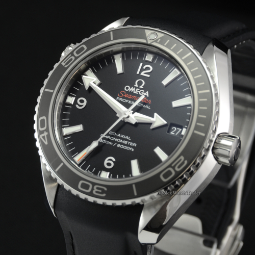 Omega Seamaster Planet Ocean 42mm 232.32.42.21.01.003 Pre-Owned Second Hand Excellent Condition For Sale Available Purchase Online with Part Exchange or Direct Sale Manchester North West England UK Great Britain Buy Today