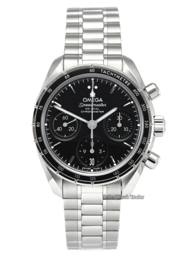 Omega Co-axial Chronograph Speedmaster 38mm 324.30.38.50.01.001 UK 2019 For Sale Pre-Owned Previously Owned