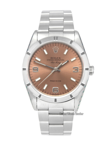 Rolex Air-King 14010 Serviced by Rolex August 2020 Pre-Owned in Mint Condition For Sale Available to Purchase Today Second Hand