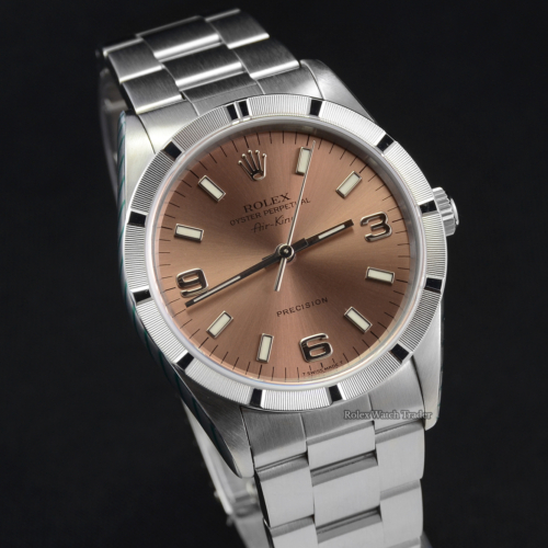 Rolex Air-King 14010 Serviced by Rolex August 2020 Pre-Owned in Mint Condition For Sale Available to Purchase Today Second Hand