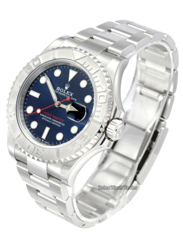 Rolex Yacht-Master 126622 40 Blue Dial 2020 Stainless Steel Platinum Bezel Buy Today with Rolex Watch Trader Available to Purchase with Next Day Delivery in Manchester North West UK England EU Part Exchange Available