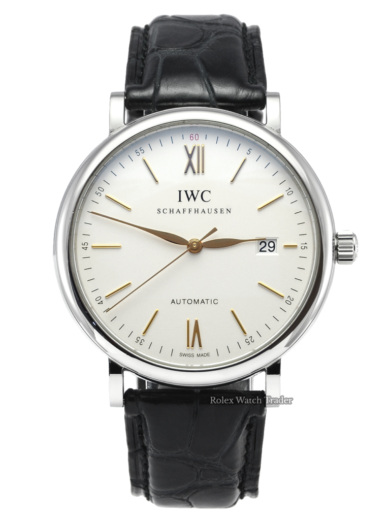 IWC Portofino Automatic IW356517 Silver Dial 40mm For Sale Available Purchase Online with Part Exchange or Direct Sale Manchester North West England UK Great Britain Buy Today