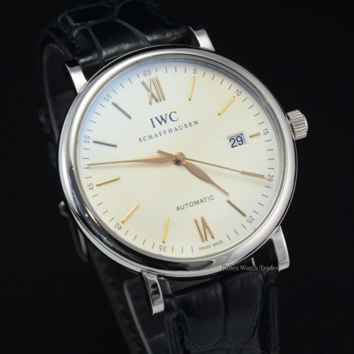 IWC Portofino Automatic IW356517 Silver Dial 40mm For Sale Available Purchase Online with Part Exchange or Direct Sale Manchester North West England UK Great Britain Buy Today