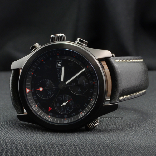 Bremont ALT1-B (GMT) Chronograph Aviator Range Black Dial 2018 UK Black Stealth DLC Coated Men's Watch Available To Purchase For Sale Next Day Delivery 1 Year Warranty Manchester UK North West England
