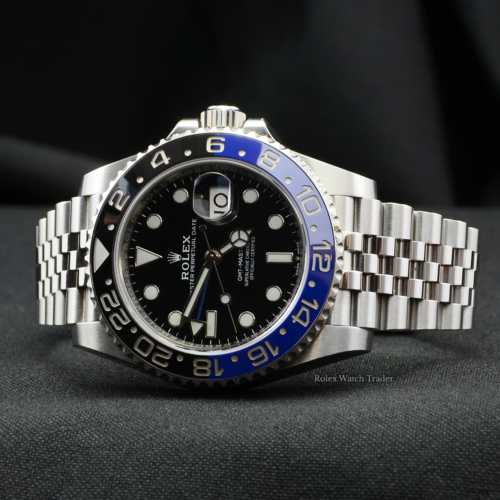 Rolex GMT-Master II 126710BLNR New Style Card Batman / Batgirl 2020 Unworn Brand New Excellent Condition For Sale Available Purchase Online with Part Exchange or Direct Sale Manchester North West England UK Great Britain Buy Today