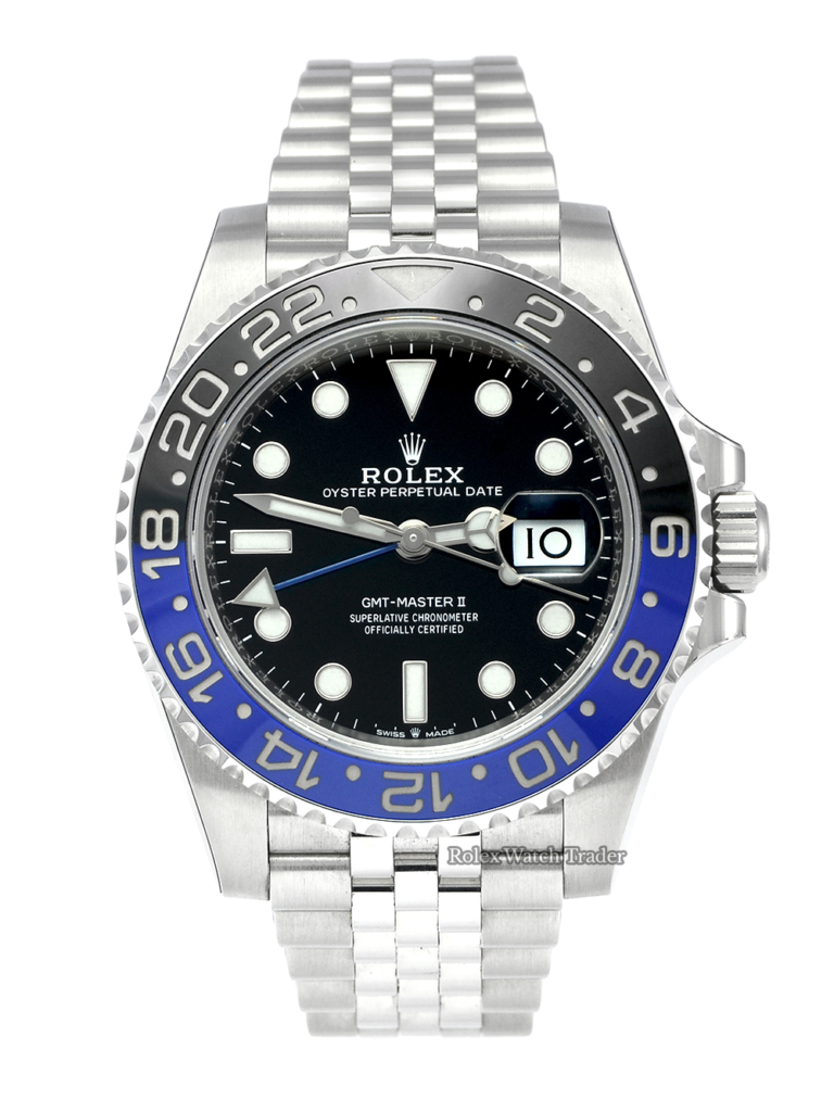 Rolex GMT-Master II 126710BLNR New Style Card Batman / Batgirl 2020 Unworn Brand New Excellent Condition For Sale Available Purchase Online with Part Exchange or Direct Sale Manchester North West England UK Great Britain Buy Today