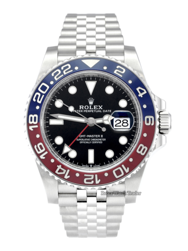 Rolex GMT-Master II 126710BLRO Pepsi Pre-Owned Used Second Hand Blue & Red Bezel For Sale Available Purchase Buy Online with Part Exchange or Direct Sale Manchester North West England UK Great Britain Buy Today Free Next Day Delivery Warranty Luxury Watch Watches