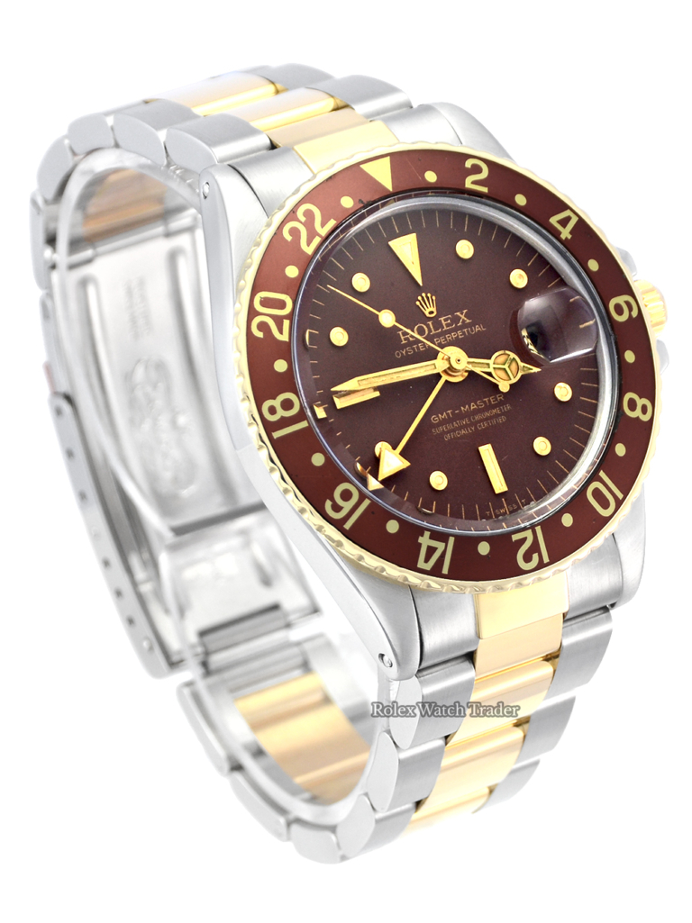 Buy Vintage Rolex GMTMaster 1675 "Root Beer" • Rolex Watch Trader