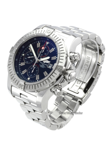 Breitling Super Avenger A13370 For Sale Available Purchase Buy Online with Part Exchange or Direct Sale Manchester North West England UK Great Britain Buy Today Free Next Day Delivery Warranty Luxury Watch Watches