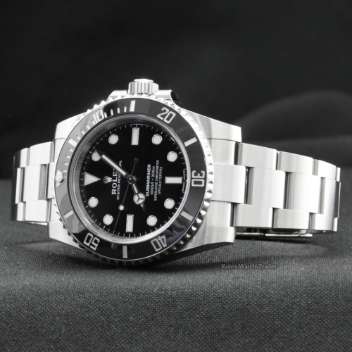 Rolex Submariner 114060 Non Date 2020 Black Ceramic UK Stainless Steel Black Bezel Non Date Sub Pre-Owned Sports Model Second Hand Used For Sale Available Purchase Buy Online with Part Exchange or Direct Sale Manchester North West England UK Great Britain Buy Today Free Next Day Delivery Warranty Luxury Watch Watches