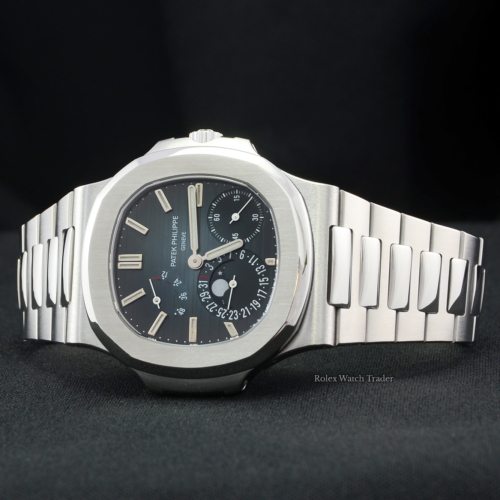 Patek Philippe Nautilus 5712/1A-001 Serviced by Patek Philippe 2 Years Warranty For Sale Available Purchase Buy Online with Part Exchange or Direct Sale Manchester North West England UK Great Britain Buy Today Free Next Day Delivery Warranty Luxury Watch Watches