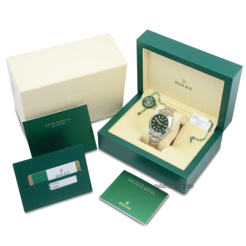 Rolex Milgauss 116400GV Black Dial Green Glass 2019 Stainless Steel Oyster Bracelet Pre-Owned Second Hand For Sale Available Purchase Buy Online with Part Exchange or Direct Sale Manchester North West England UK Great Britain Buy Today Free Next Day Delivery Warranty Luxury Watch Watches