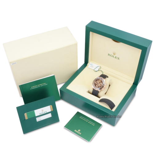 Rolex Daytona 116515LN Chocolate Arabic Numeral Dial Oysterflex Rubber Strap For Sale Available Purchase Buy Online with Part Exchange or Direct Sale Manchester North West England UK Great Britain Buy Today Free Next Day Delivery Warranty Luxury Watch Watches