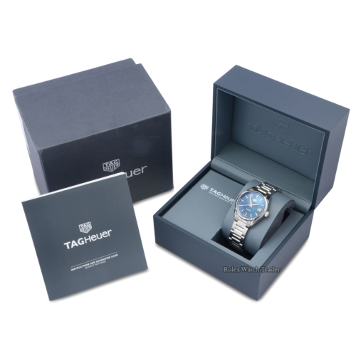 TAG Heuer Carrera WBK1312.BA0652 36mm Quartz Movement Stainless Steel Blue Dial Women's Ladies' For Sale Available Purchase Buy Online with Part Exchange or Direct Sale Manchester North West England UK Great Britain Buy Today Free Next Day Delivery Warranty Luxury Watch Watches