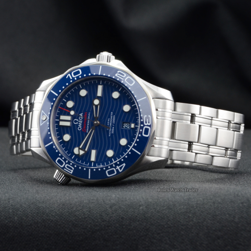Omega Seamaster Diver 300 M 210.30.42.20.03.001 Unworn Brand New May 2021 with Stickers For Sale Available Purchase Buy Online with Part Exchange or Direct Sale Manchester North West England UK Great Britain Buy Today Free Next Day Delivery Warranty Luxury Watch Watches