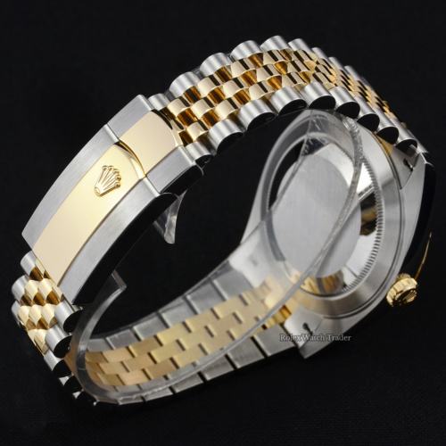 Rolex Datejust 41 126333 Grey Wimbledon Roman Numeral Dial Unworn Mid 2021 5 Years Warranty Brand New Jubilee Bi-Metal Stainless Steel & Yellow Gold Bracelet For Sale Available Purchase Buy Online with Part Exchange or Direct Sale Manchester North West England UK Great Britain Buy Today Free Next Day Delivery Warranty Luxury Watch Watches