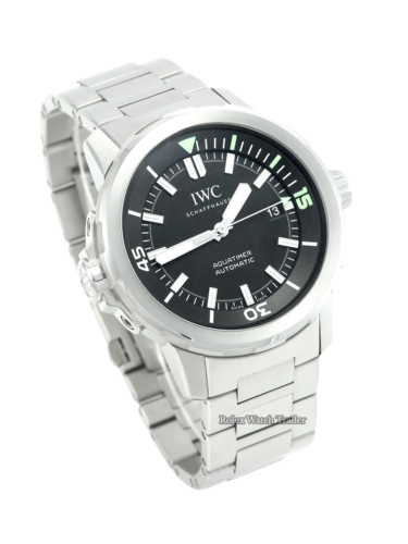 IWC Aquatimer Automatic IW329002 with box & papers For Sale Available Purchase Buy Online with Part Exchange or Direct Sale Manchester North West England UK Great Britain Buy Today Free Next Day Delivery Warranty Luxury Watch Watches