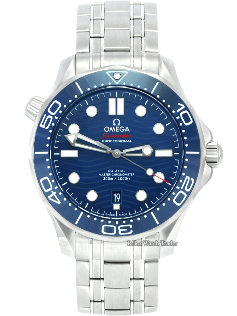 Omega Seamaster Diver 300M 210.30.42.20.03.001 Unworn 2021 Brand New Blue Dial Stainless Steel Men's 42mm For Sale Available Purchase Buy Online with Part Exchange or Direct Sale Manchester North West England UK Great Britain Buy Today Free Next Day Delivery Warranty Luxury Watch Watches