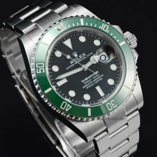 Rolex Submariner Date 126610LV Unworn 2020 Starbucks Kermit Brand New Black Dial Green Bezel Stainless Steel Oyster Sports Model For Sale Available Purchase Buy Online with Part Exchange or Direct Sale Manchester North West England UK Great Britain Buy Today Free Next Day Delivery Warranty Luxury Watch Watches