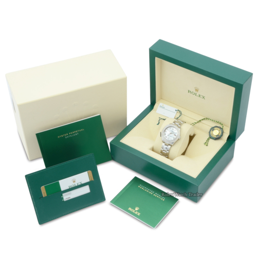 Rolex Lady-Datejust 178384 31mm Diamond Bezel Mother of Pearl MOP Dial Box & Papers For Sale Available Purchase Buy Online with Part Exchange or Direct Sale Manchester North West England UK Great Britain Buy Today Free Next Day Delivery Warranty Luxury Watch Watches