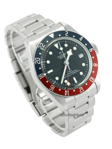 Tudor Heritage Black Bay GMT 79830RB "Pepsi" For Sale Available Purchase Buy Online with Part Exchange or Direct Sale Manchester North West England UK Great Britain Buy Today Free Next Day Delivery Warranty Luxury Watch Watches