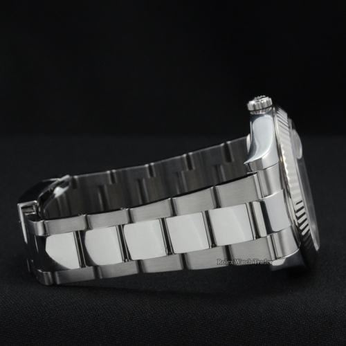 Rolex Datejust II 41mm Rhodium Factory Diamond Dot Dial For Sale Available Purchase Buy Online with Part Exchange or Direct Sale Manchester North West England UK Great Britain Buy Today Free Next Day Delivery Warranty Luxury Watch Watches
