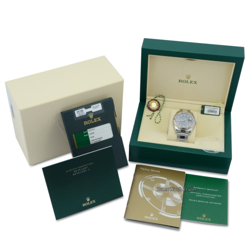Rolex Datejust II 41mm Rhodium Factory Diamond Dot Dial For Sale Available Purchase Buy Online with Part Exchange or Direct Sale Manchester North West England UK Great Britain Buy Today Free Next Day Delivery Warranty Luxury Watch Watches