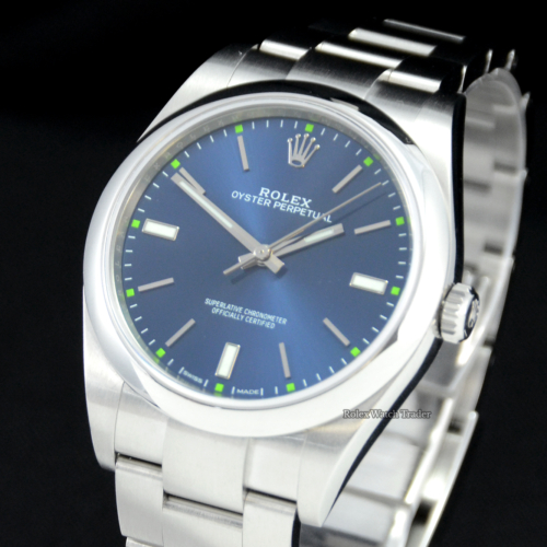 ROLEX OYSTER PERPETUAL 114300 For Sale Available Purchase Buy Online with Part Exchange or Direct Sale Manchester North West England UK Great Britain Buy Today Free Next Day Delivery Warranty Luxury Watch Watches