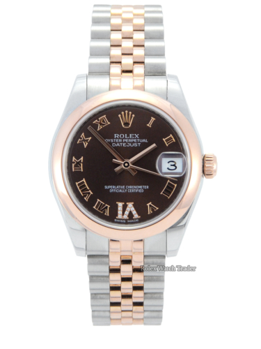 Rolex Datejust Lady 31mm 178241 Chocolate Dial For Sale Available Purchase Buy Online with Part Exchange or Direct Sale Manchester North West England UK Great Britain Buy Today Free Next Day Delivery Warranty Luxury Watch Watches