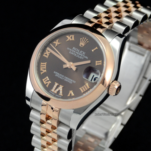 Rolex Datejust Lady 31mm 178241 Chocolate Dial For Sale Available Purchase Buy Online with Part Exchange or Direct Sale Manchester North West England UK Great Britain Buy Today Free Next Day Delivery Warranty Luxury Watch Watches