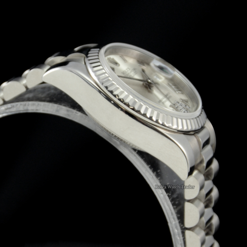 Rolex Lady-Datejust 179179 White Gold For Sale Available Purchase Buy Online with Part Exchange or Direct Sale Manchester North West England UK Great Britain Buy Today Free Next Day Delivery Warranty Luxury Watch Watches