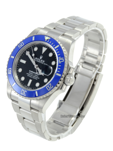 Rolex Submariner Date 41mm 126619LB "Smurf" White Gold For Sale Available Purchase Buy Online with Part Exchange or Direct Sale Manchester North West England UK Great Britain Buy Today Free Next Day Delivery Warranty Luxury Watch Watches