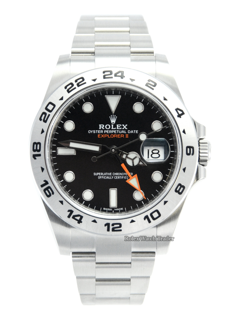 Rolex Explorer II 216570 42mm Black Dial Discontinued 2021 For Sale Available Purchase Buy Online with Part Exchange or Direct Sale Manchester North West England UK Great Britain Buy Today Free Next Day Delivery Warranty Luxury Watch Watches