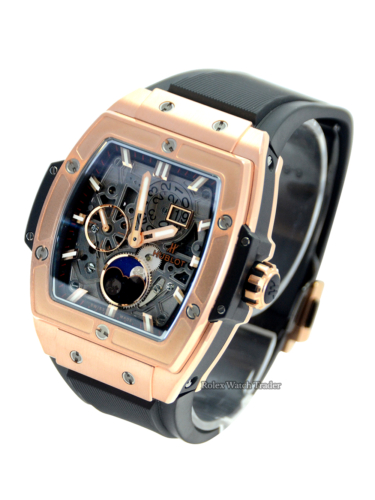 Hublot Spirit Of Big Bang Moonphase King Gold 647.OX.1138.RX For Sale Available Purchase Buy Online with Part Exchange or Direct Sale Manchester North West England UK Great Britain Buy Today Free Next Day Delivery Warranty Luxury Watch Watches
