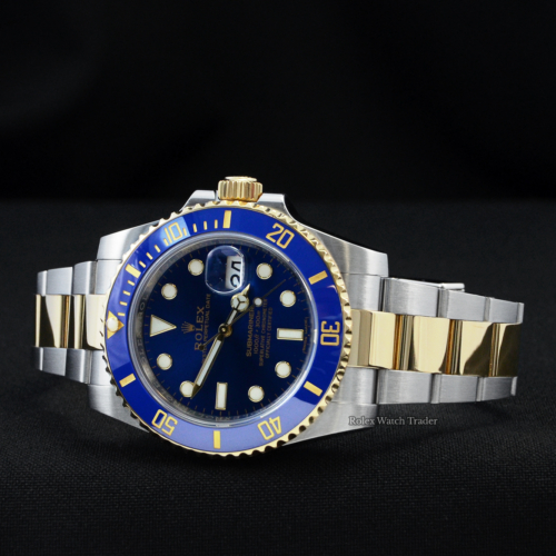 Rolex Submariner Date 116613LB U.K 2016 For Sale Available Purchase Buy Online with Part Exchange or Direct Sale Manchester North West England UK Great Britain Buy Today Free Next Day Delivery Warranty Luxury Watch Watches