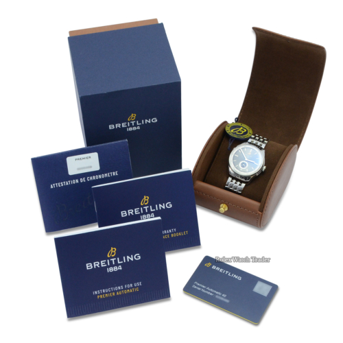 Breitling Premier Automatic 40 A37340351B1A1 Unworn 2021 For Sale Available Purchase Buy Online with Part Exchange or Direct Sale Manchester North West England UK Great Britain Buy Today Free Next Day Delivery Warranty Luxury Watch Watches