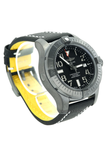 Breitling Automatic 45 Seawolf Night Mission Case Black Dial For Sale Available Purchase Buy Online with Part Exchange or Direct Sale Manchester North West England UK Great Britain Buy Today Free Next Day Delivery Warranty Luxury Watch Watches