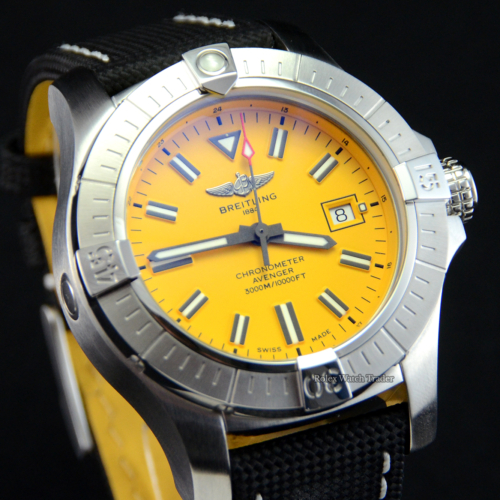 Breitling Avenger Automatic 45 Seawolf For Sale Available Purchase Buy Online with Part Exchange or Direct Sale Manchester North West England UK Great Britain Buy Today Free Next Day Delivery Warranty Luxury Watch Watches